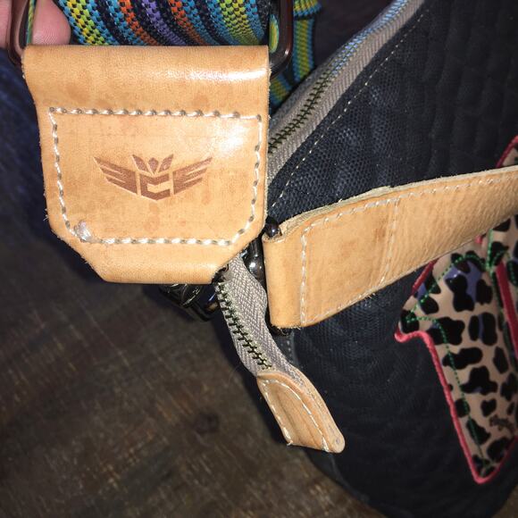 Consuela Si No Hobo Crossbody Tote Rare Discontinued Shoulder Bag Quilted - Picture 15 of 15